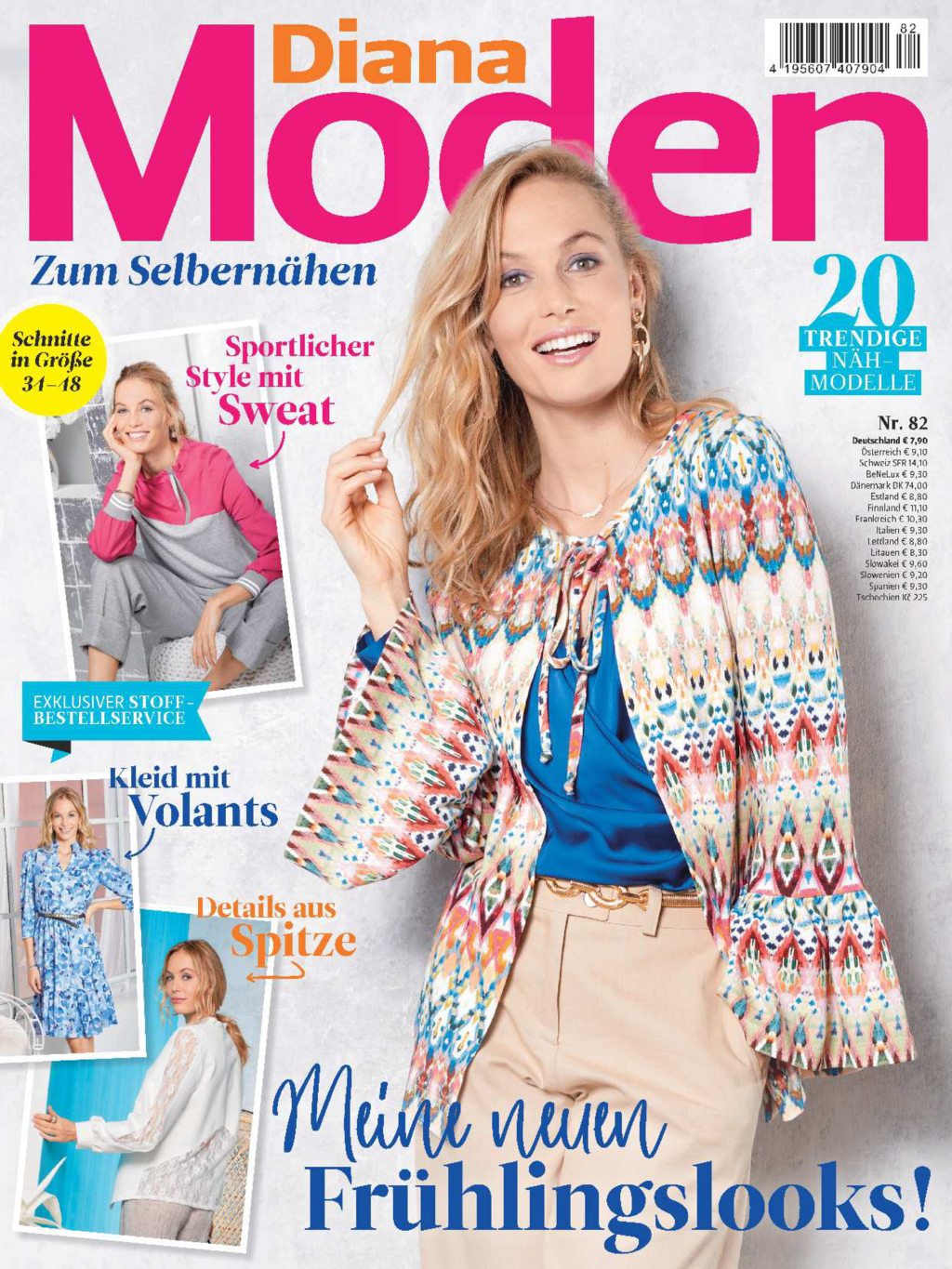 Diana Moden Nr. 82/2022 - Meine neuen Frühlingslooks Magazin Produktbild: Diana Moden Nr. 82/22 - Meine neuen Frühlingslooks