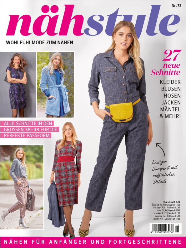 Magazin Produktbild: Näh-Style Nr. 73/19 - 27 neue Schnitte