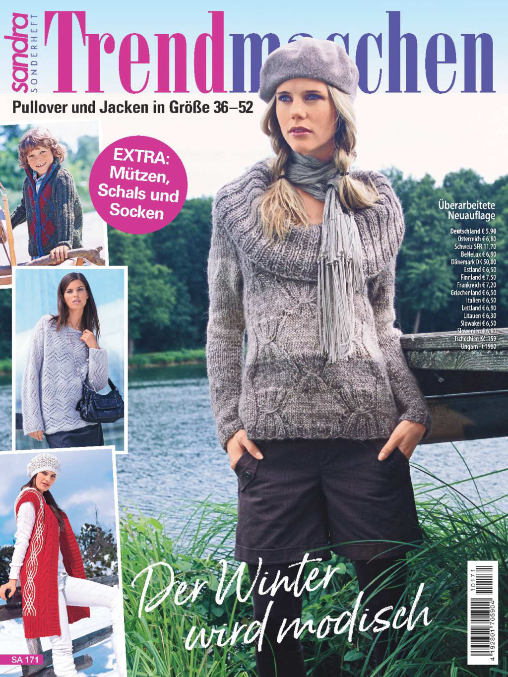 Magazin Produktbild: Sandra Sonderheft SA 171 - Trendmaschen Winter