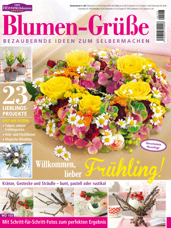 Magazin Produktbild: Lena Wohnen & Dekorieren Special WD 153- Blumen-Grüße - Willkommen, lieber Frühling!