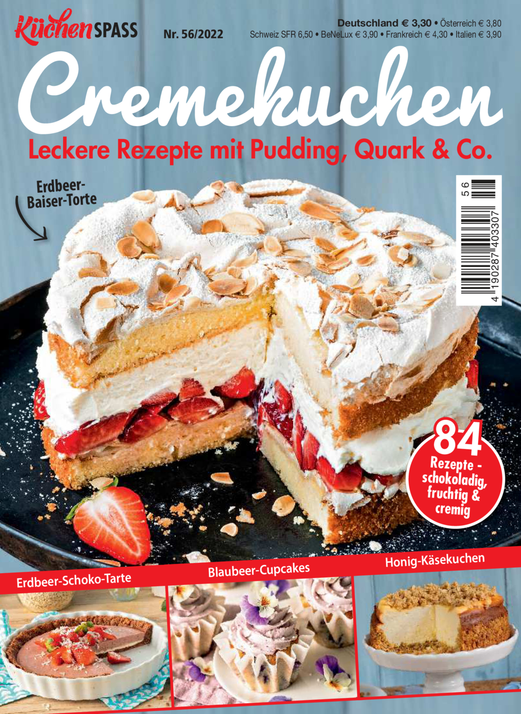 KüchenSPASS 56/2022 - Cremekuchen KüchenSPASS 56/2022 - Cremekuchen