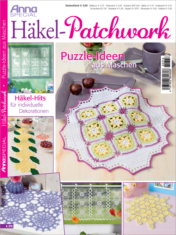 Anna Special A 376 - Häkel-Patchwork - Puzzle-Ideen aus Maschen