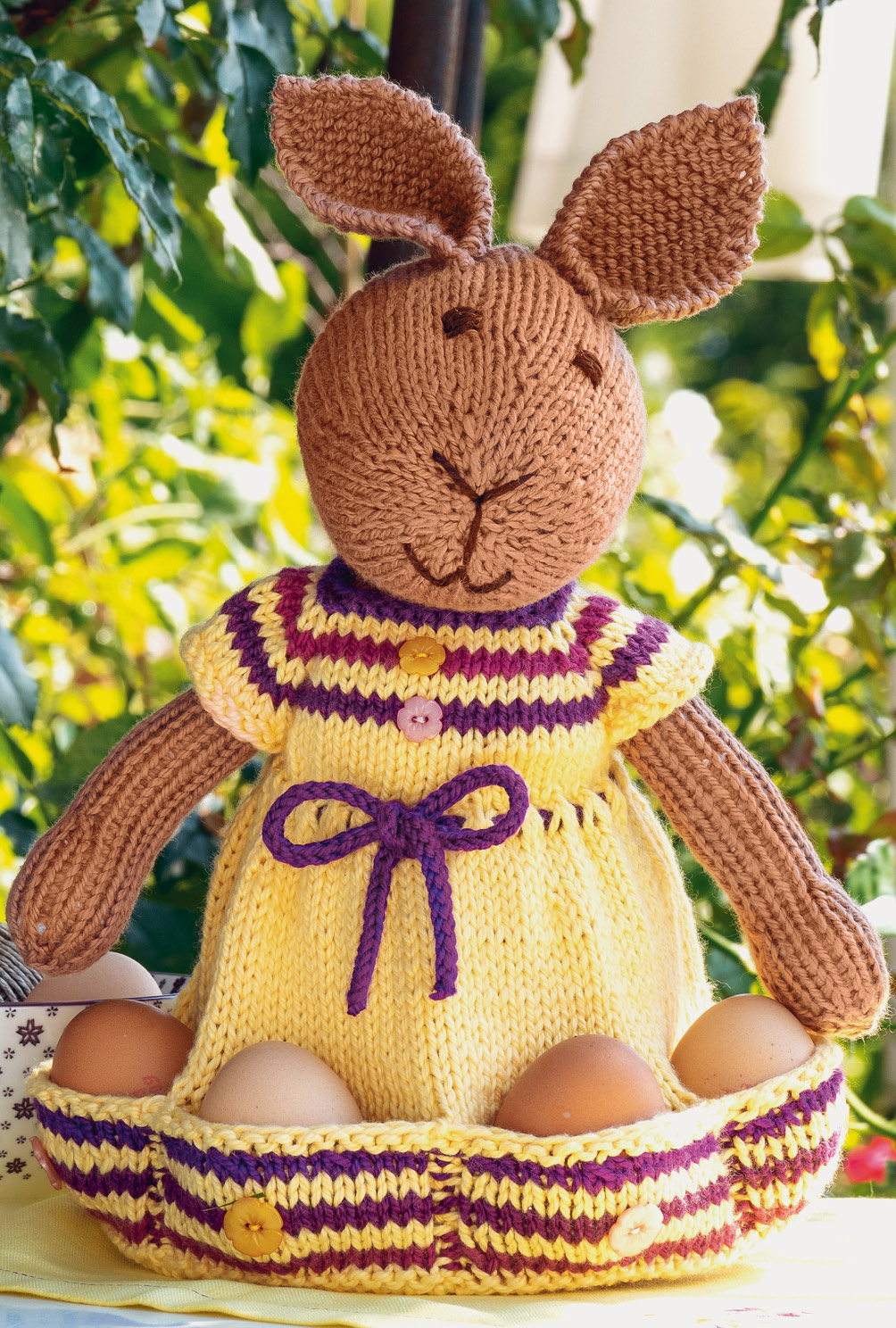 Modellansicht Bild 2: Eierkorb in Hasenform