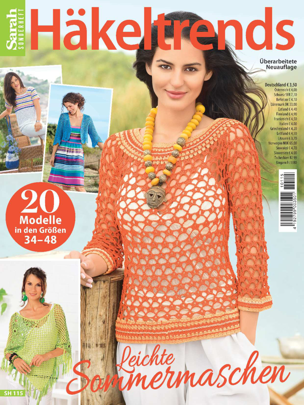 Magazin Produktbild: Sarah Sonderheft SH 115 - leichte Sommermaschen
