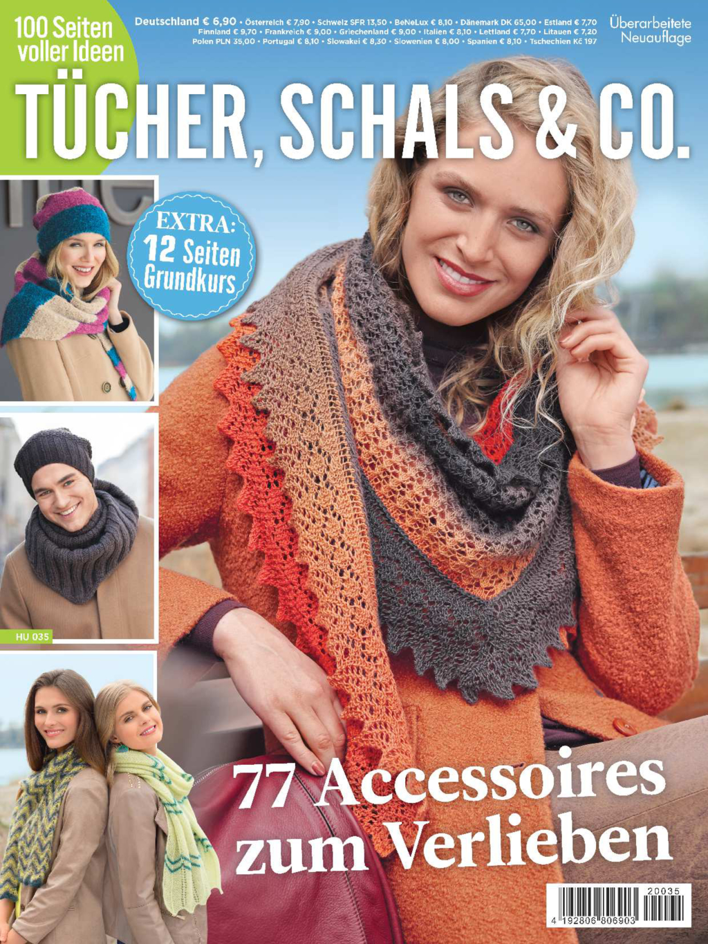 Hundert Seiten voller Ideen HU035 - Tücher, Schals und Co. Magazin Produktbild: Hundert Seiten voller Ideen HU 035 - Tücher, Schals und Co.