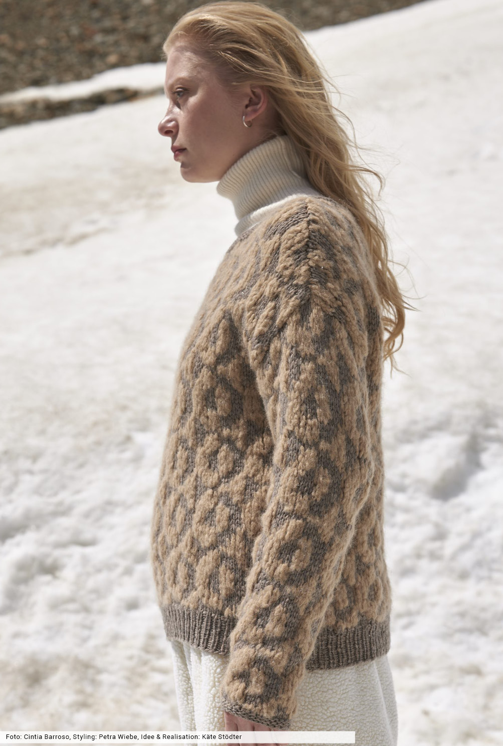 Modellansicht Bild 3: Pulli im Jacquardmuster