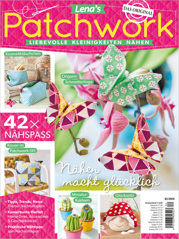 Magazin Produktbild: Lena´s Patchwork Nr. 82/2020 - Nähen macht glücklich