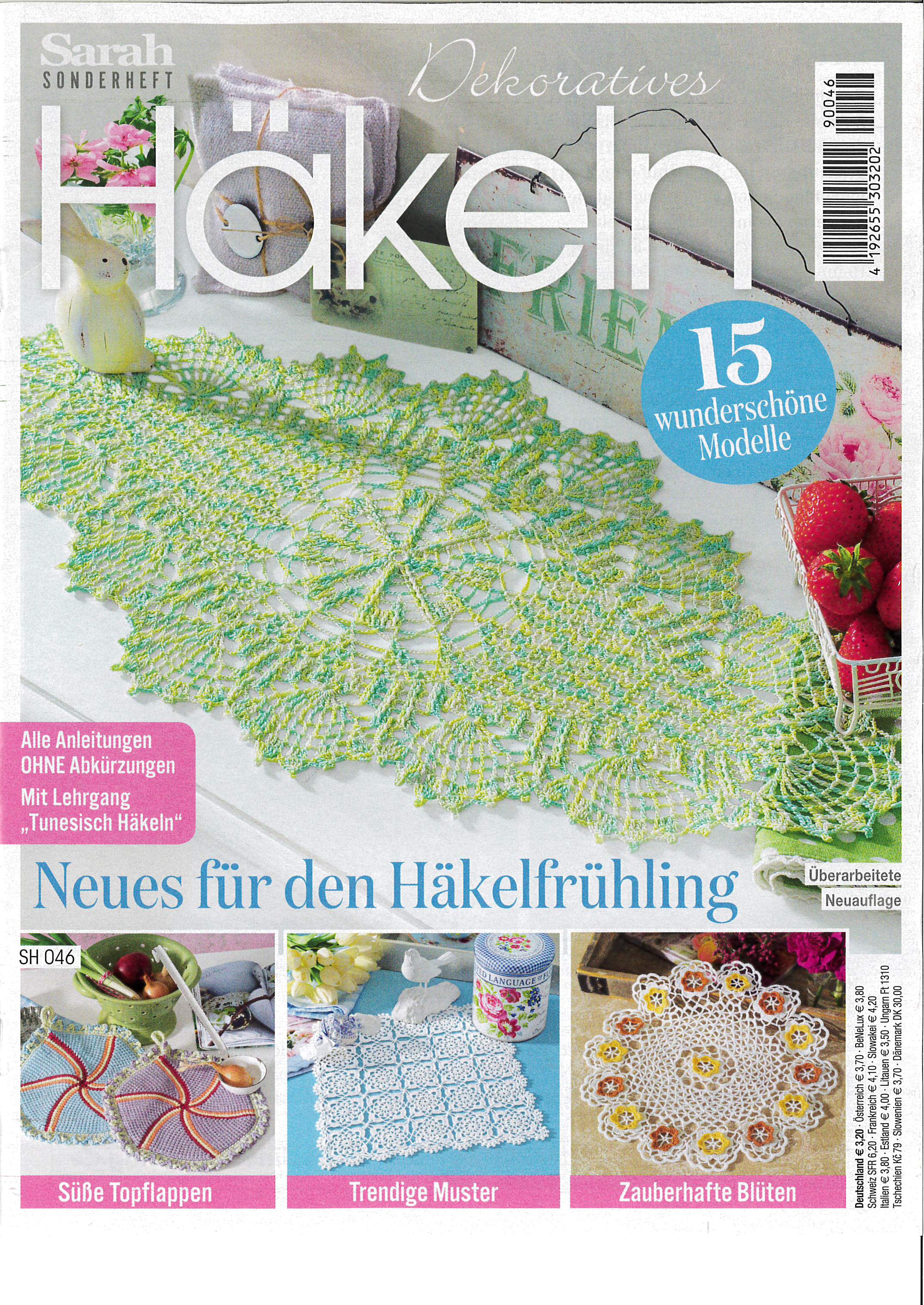 Sarah Sonderheft SH 046 - Dekoratives Häkeln Magazin Produktbild: Sarah Sonderheft SH 046 - Dekoratives Häkeln