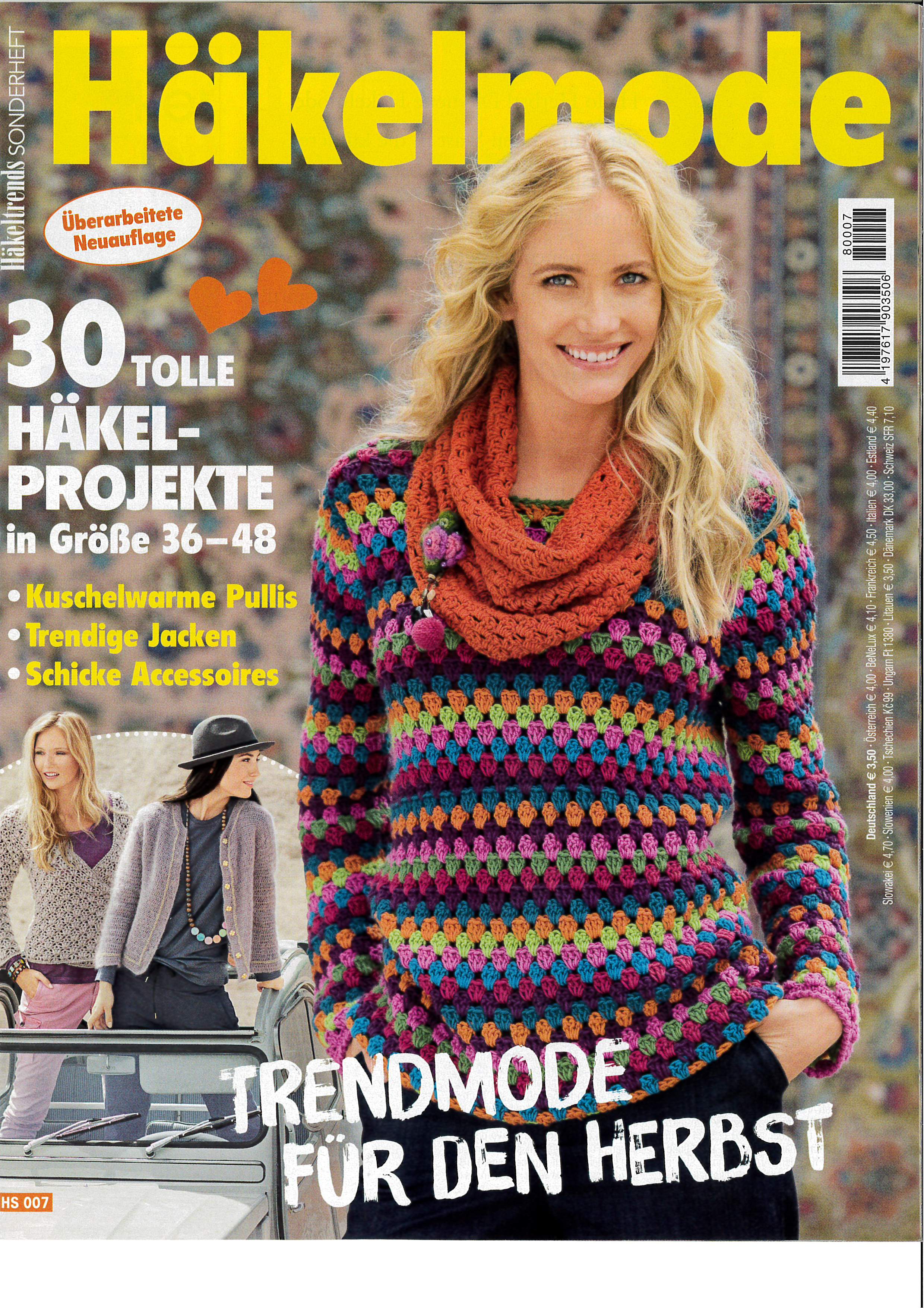 Magazin Produktbild: Häkeltrends Sonderheft HS 007 - Häkelmode Herbst