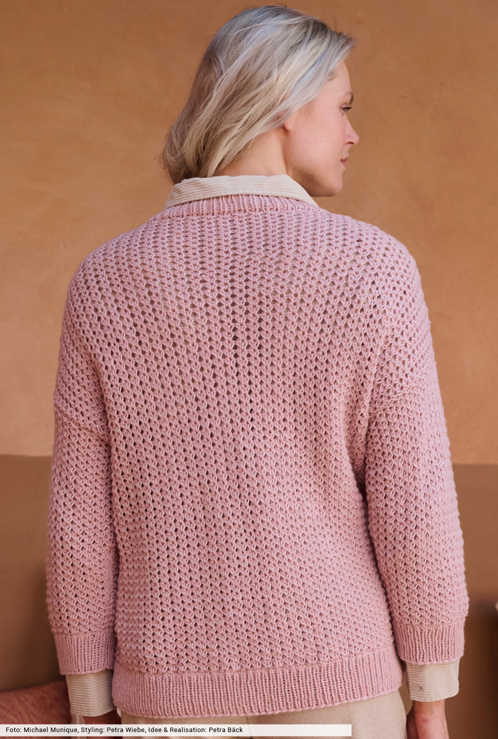 Modellansicht Bild 5: Pulli im Überzugmuster