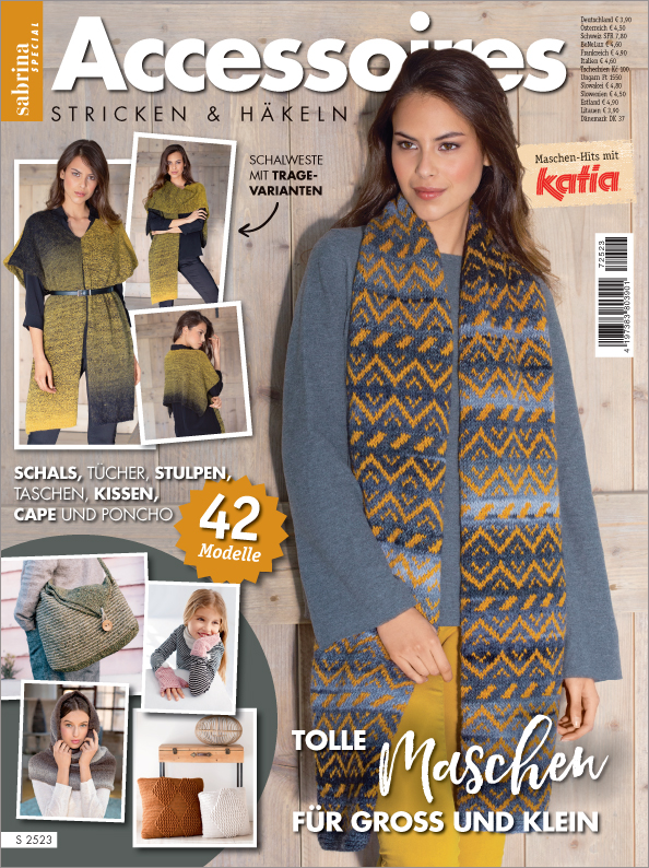 Sabrina Special S 2523 -  Accessoires - Stricken & Häkeln Magazin Produktbild: Sabrina Special S2523-  Accessoires - Stricken & Häkeln