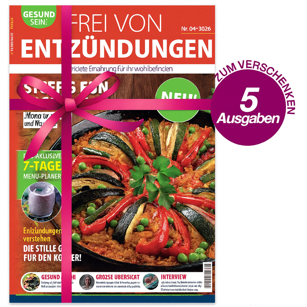 Gesund sein! - 5 Ausgaben verschenken