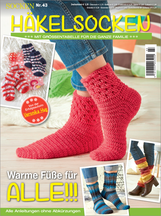 Socken - Häkelsocken - Warme Füße für Alle!!!