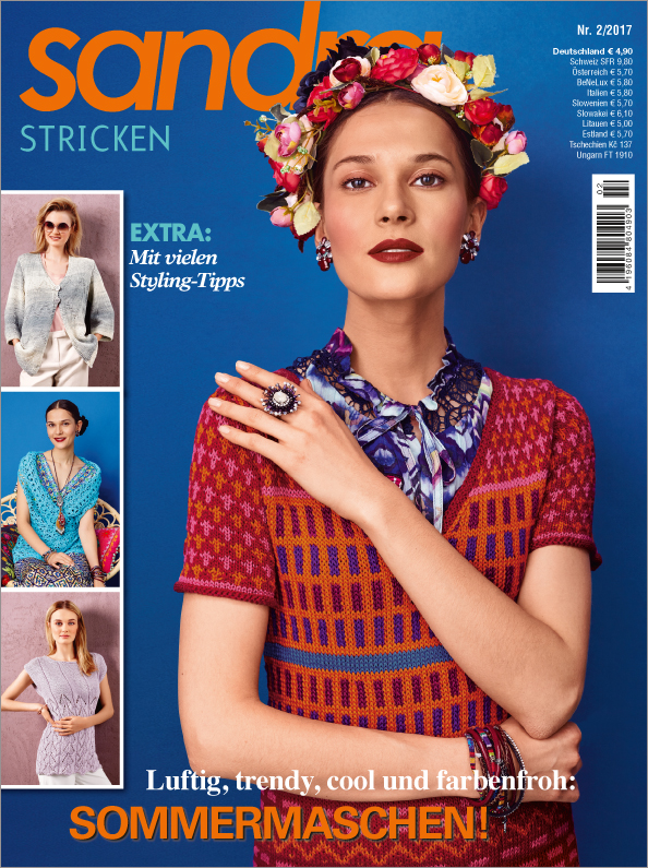 Sandra Nr. 02/2017 - Sommermaschen Magazin Produktbild: Sandra Nr. 2/2017 - Sommermaschen