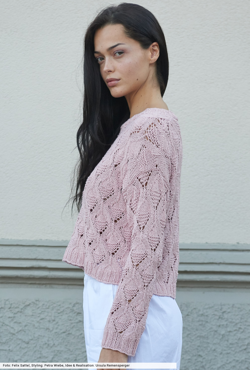 Modellansicht Bild 3: Ajourmusterpulli