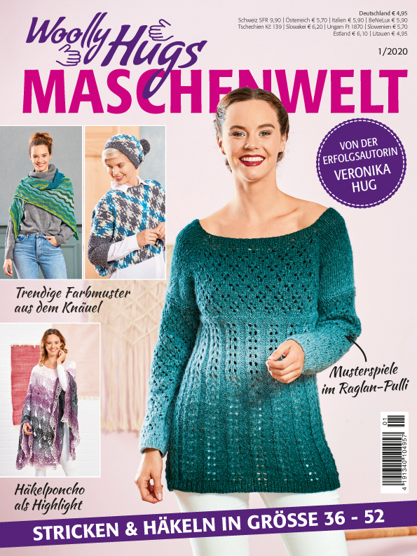 Magazin Produktbild: Woolly Hugs Maschenwelt Nr. 1/2020