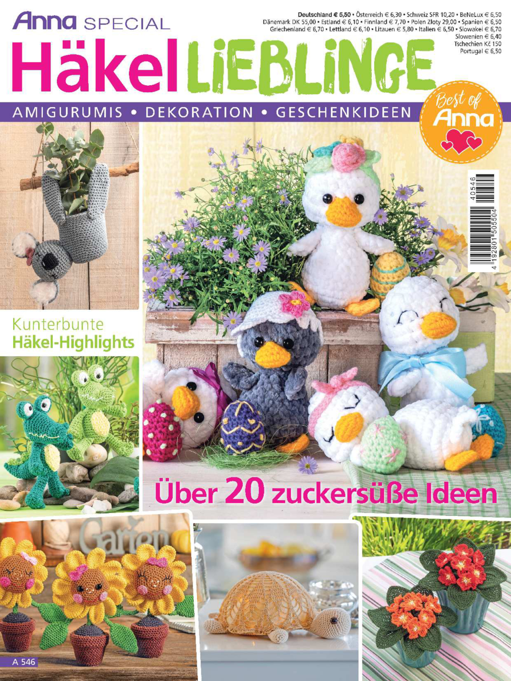 Magazin Produktbild: Anna Special A 546 - Häkel Lieblinge