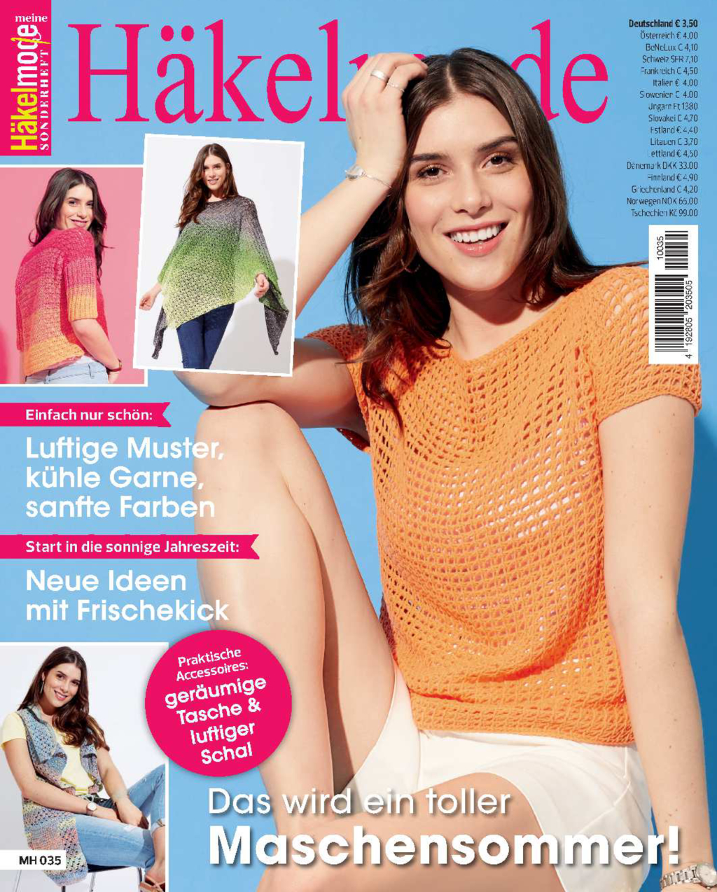 Magazin Produktbild: Meine Häkelmode Sonderheft MH 035 - Das wird ein toller Maschensommer