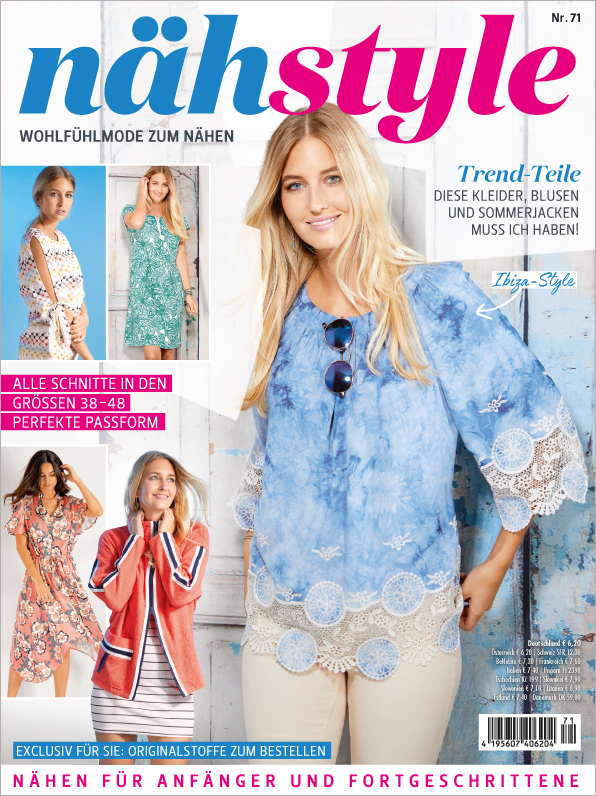 Magazin Produktbild: Näh-Style Nr. 71/19 - Trend-Teile: Diese Kleider, Blusen und Sommerjacken muss ich ha