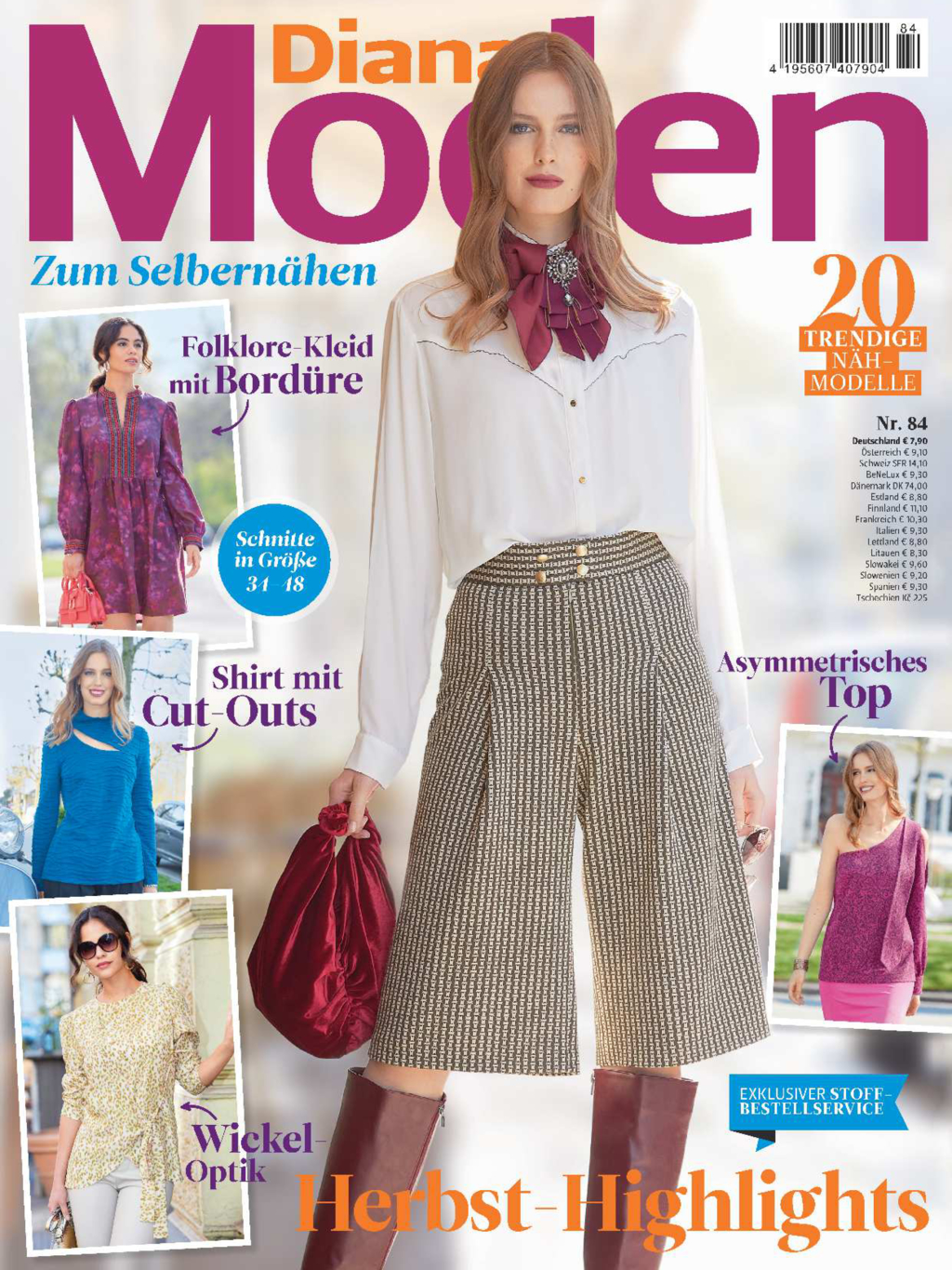 Diana Moden Nr. 84/2022 - Herbst-Highlights Magazin Produktbild: Diana Moden Nr. 84/22 - Herbst-Highlights