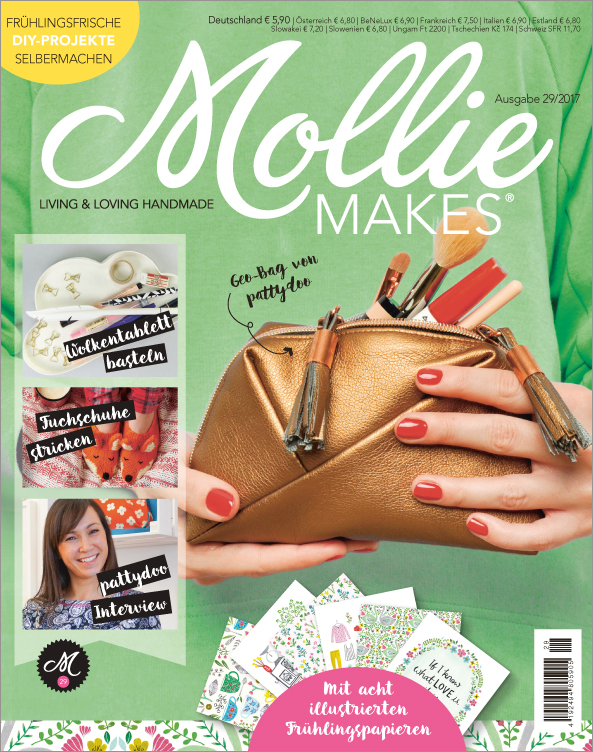Magazin Produktbild: Mollie Makes 29/17 - Frühlingsfrische DIY-Projekte selbermachen