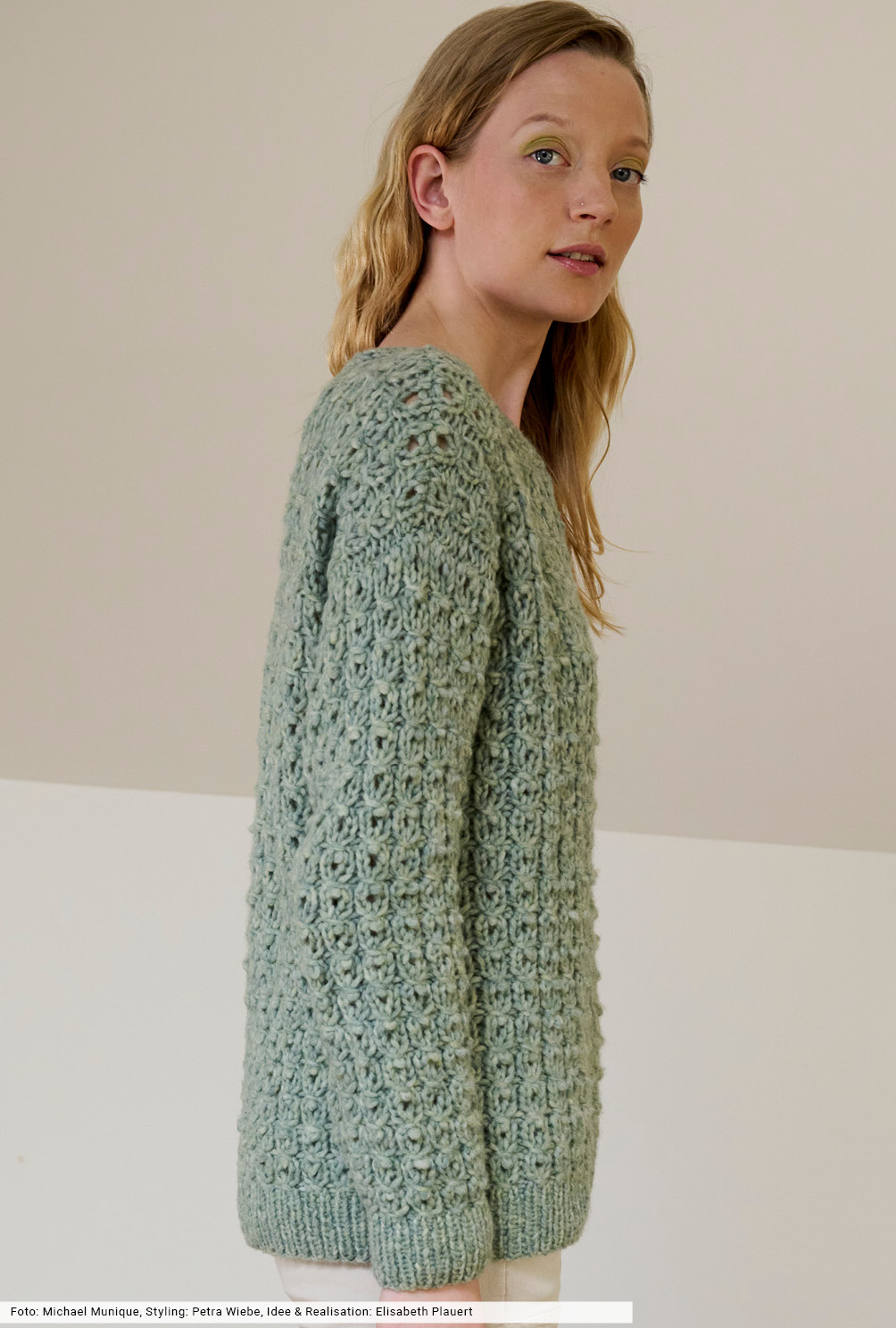 Modellansicht Bild 4: Pulli mit Ajourstrukturen