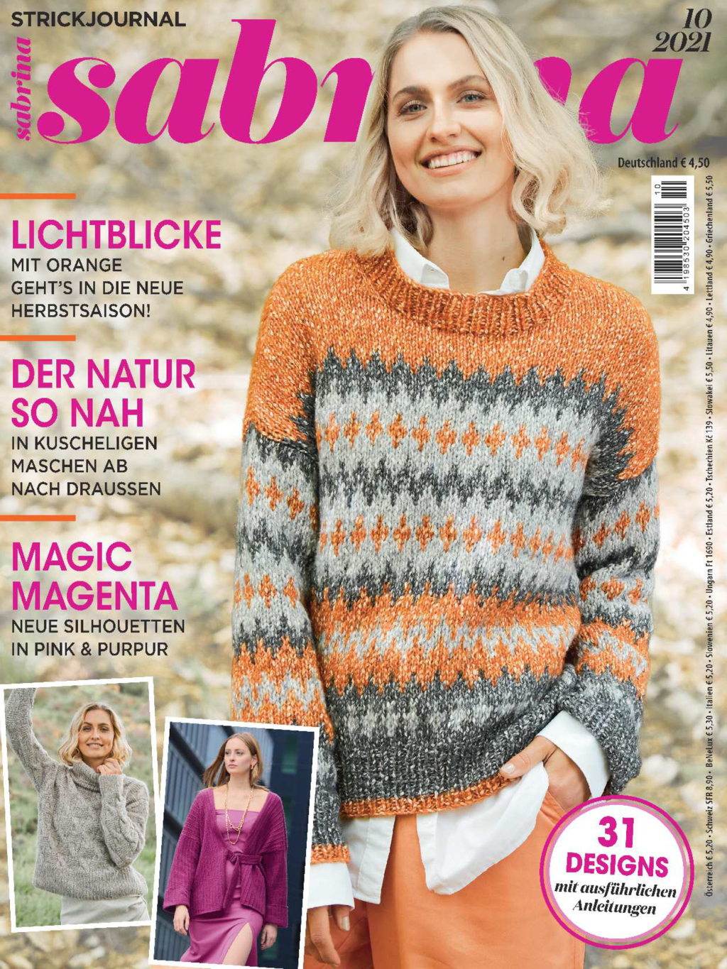 Magazin Produktbild: Sabrina E-Paper-Archiv 2021-alle Ausgaben als E-Paper-Sparpaket