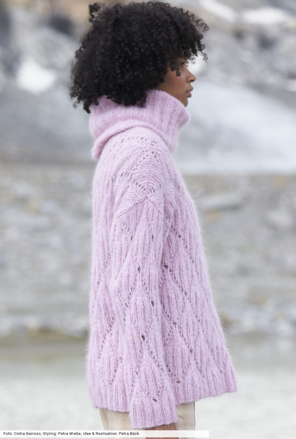 Modellansicht Bild 4: Pulli im Rautenmuster