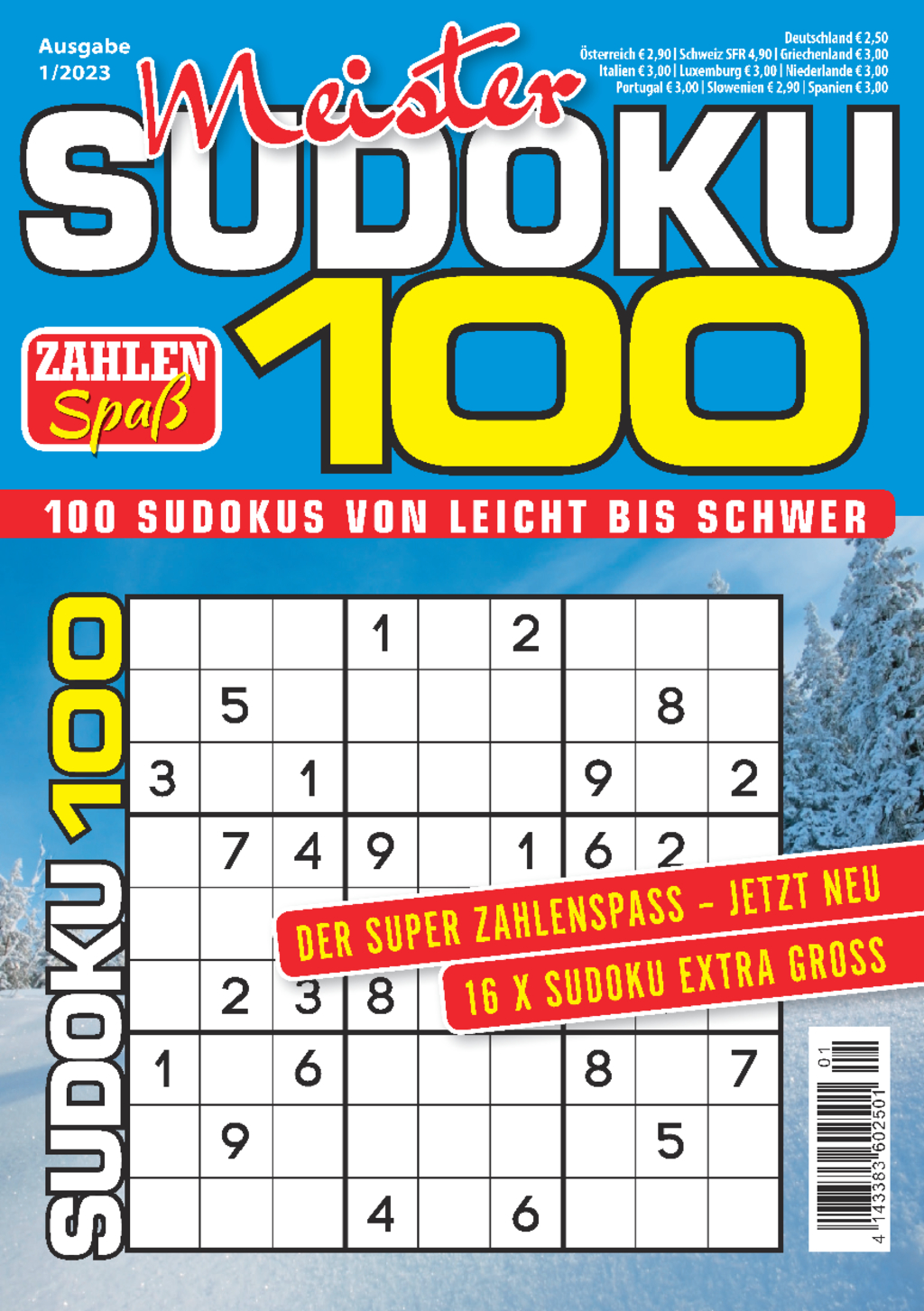 Meister Sudoku 100 01/2023