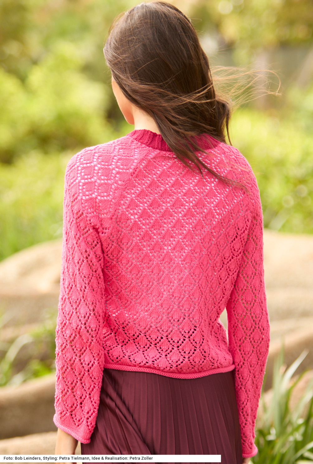 Modellansicht Bild 5: Jacke mit V-Ausschnitt