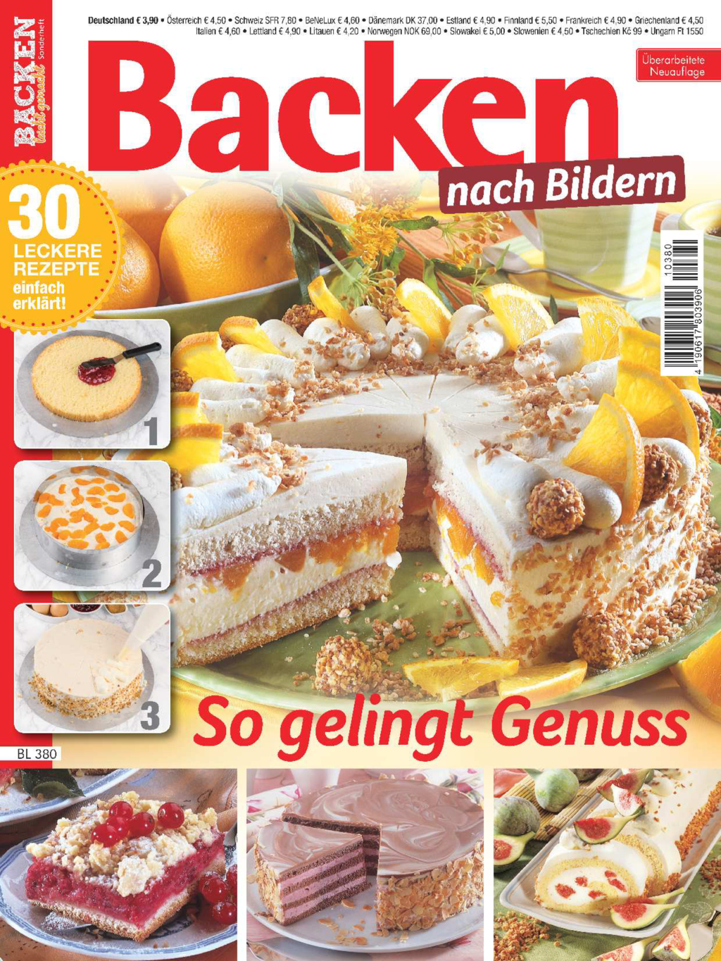Backen leicht gemacht Sonderheft BL 380 - Backen nach Bildern Magazin Produktbild: Backen leicht gemacht Sonderheft BL 380 - Backen nach Bildern