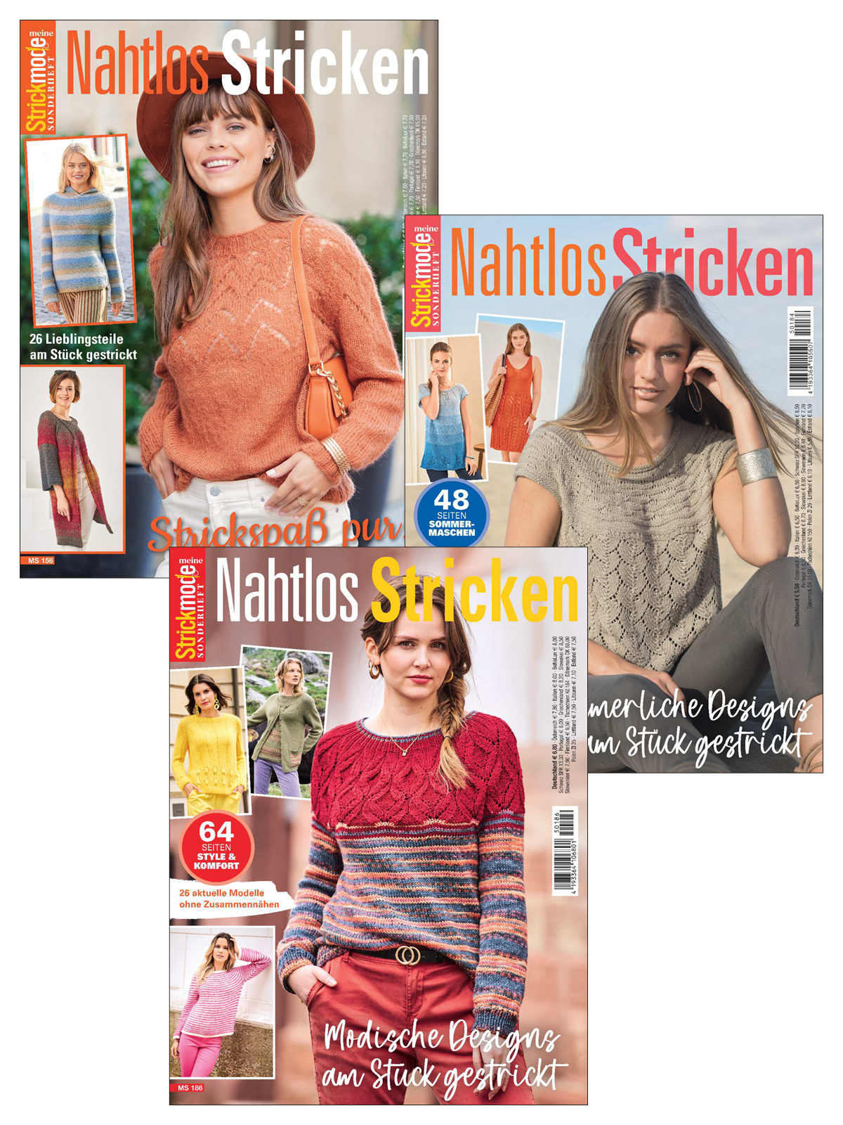 Sparpaket Produktbild: Nahtlos Stricken-Bundle HaB25195