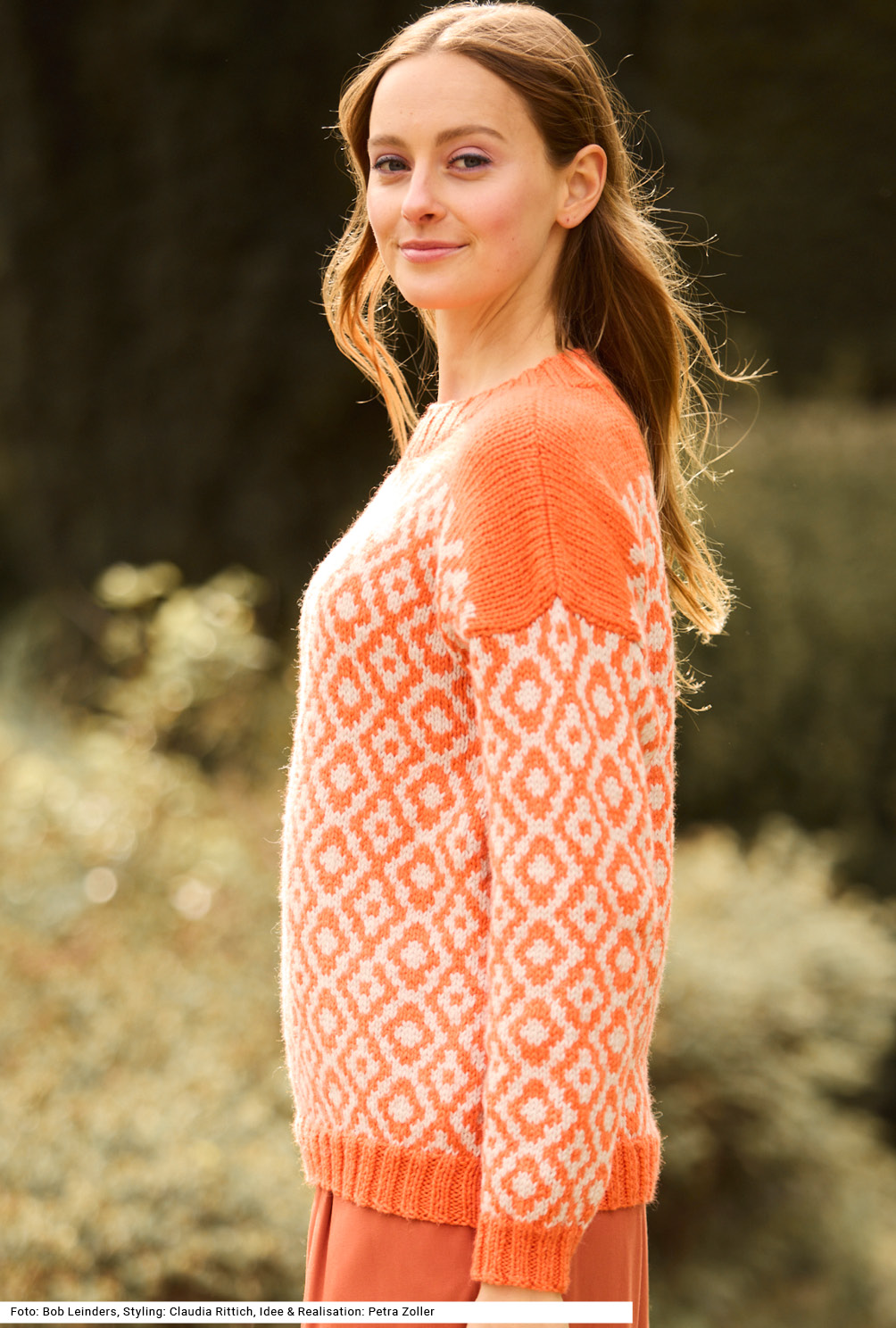 Modellansicht Bild 3: Pulli mit Jacquardmuster