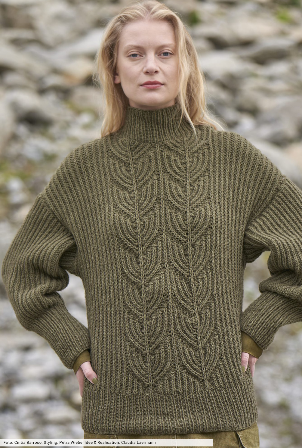 Modellansicht Bild 2: Patentmusterpulli