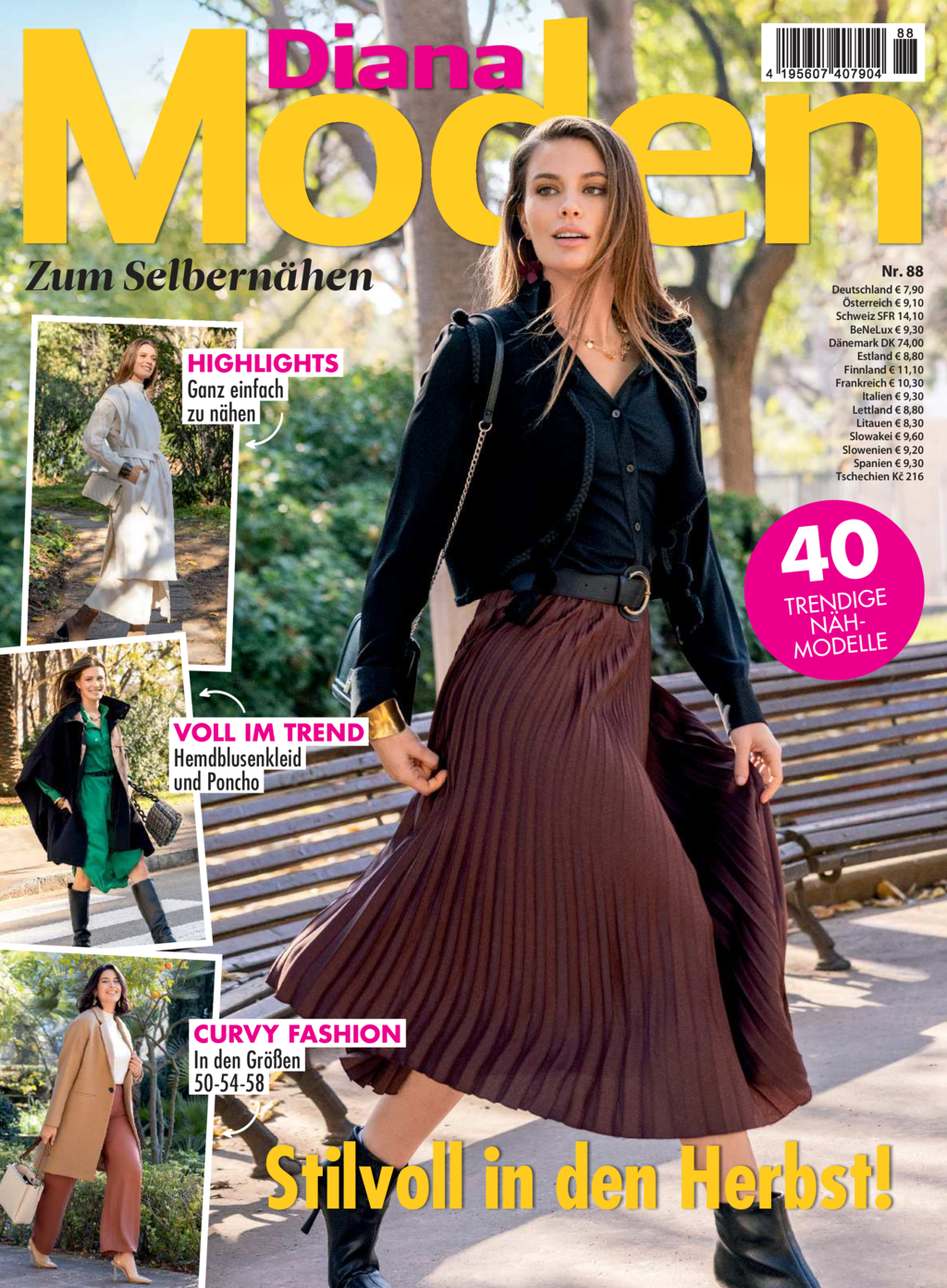 Magazin Produktbild: Diana Moden Nr. 88/23 - Stilvoll in den Herbst