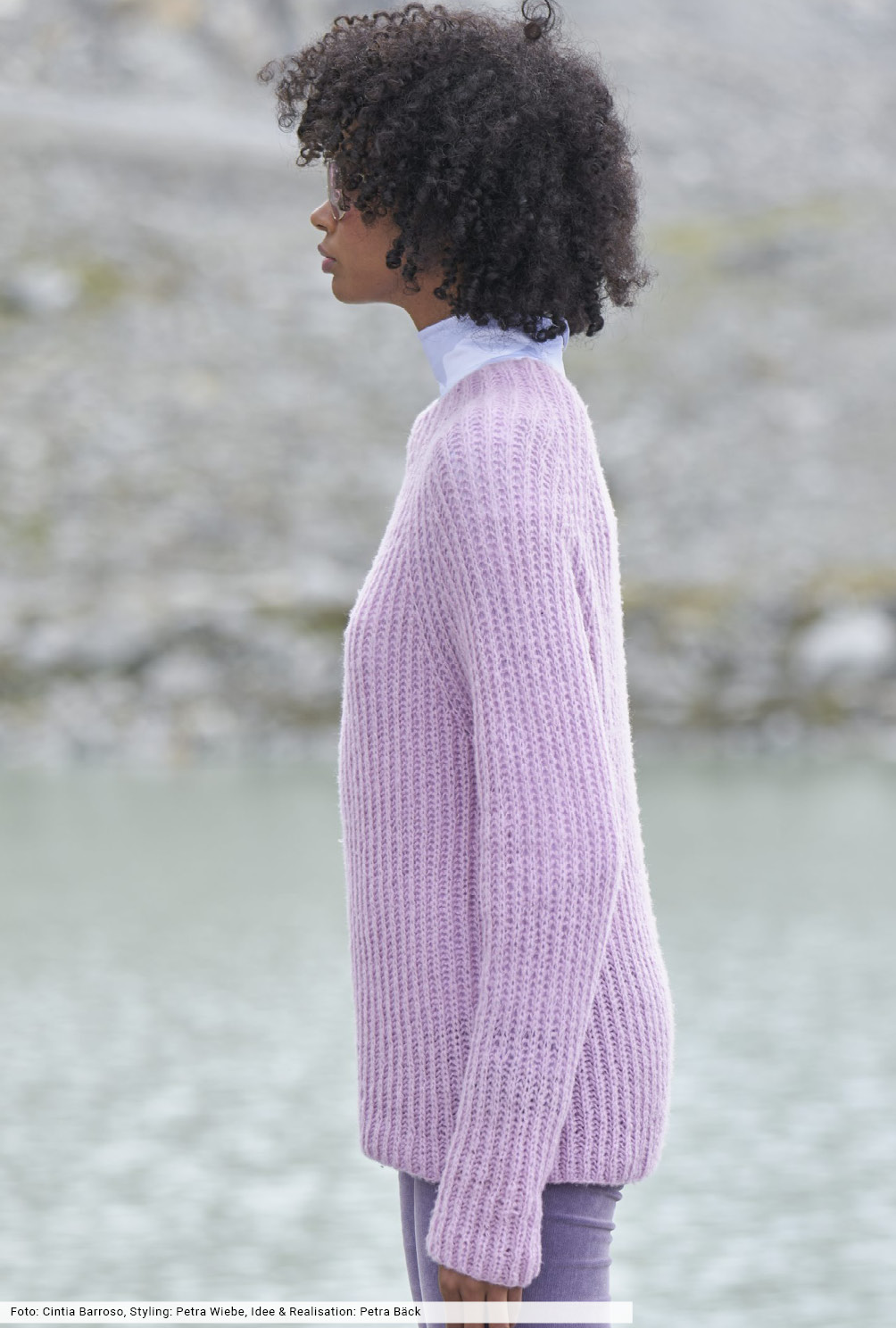 Modellansicht Bild 3: Nahtloser Rippenpulli