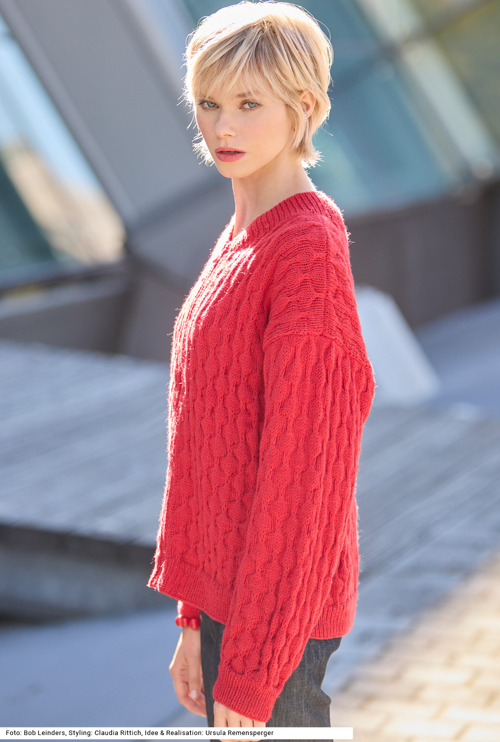 Modellansicht Bild 3: Jacke mit Reißverschluss