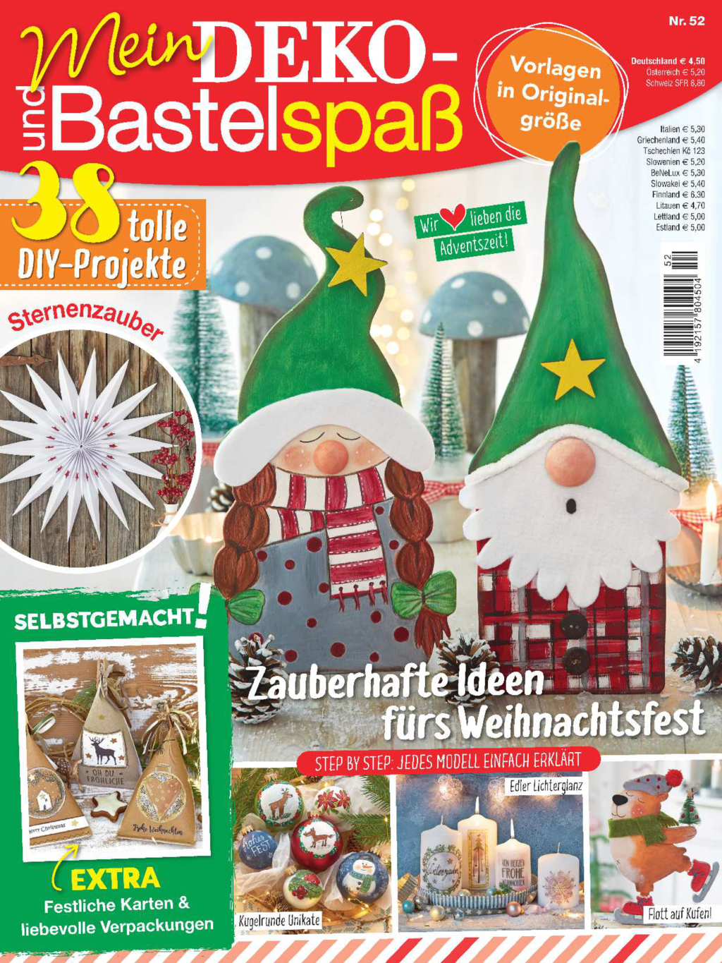 Magazin Produktbild: Mein Deko- u. Bastelspass E-Paper-Archiv 2023-alle Ausgaben als E-Paper-Sparpaket