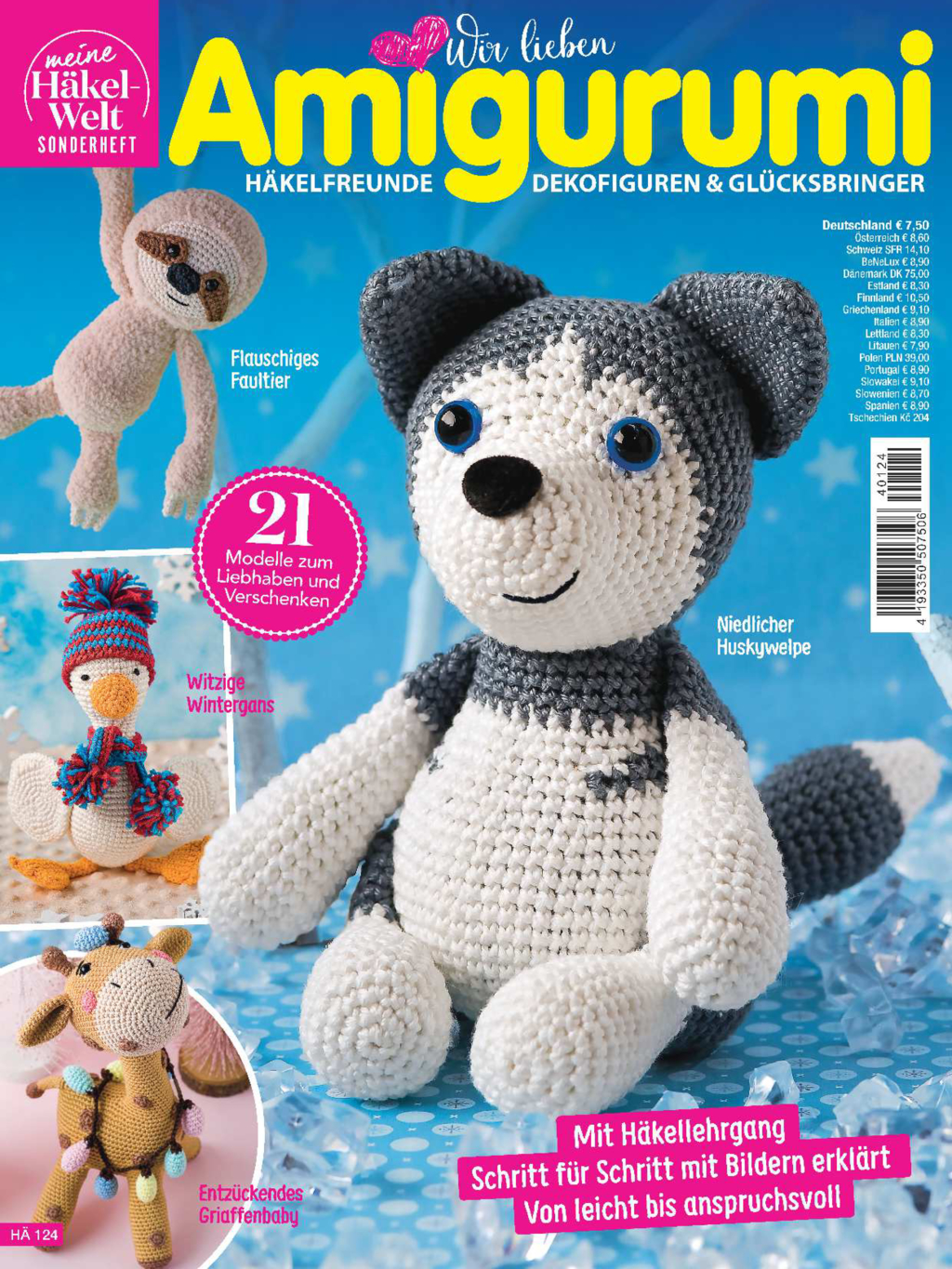 Magazin Produktbild: Meine Häkelwelt Sonderheft HÄ 124 - Amigurumi