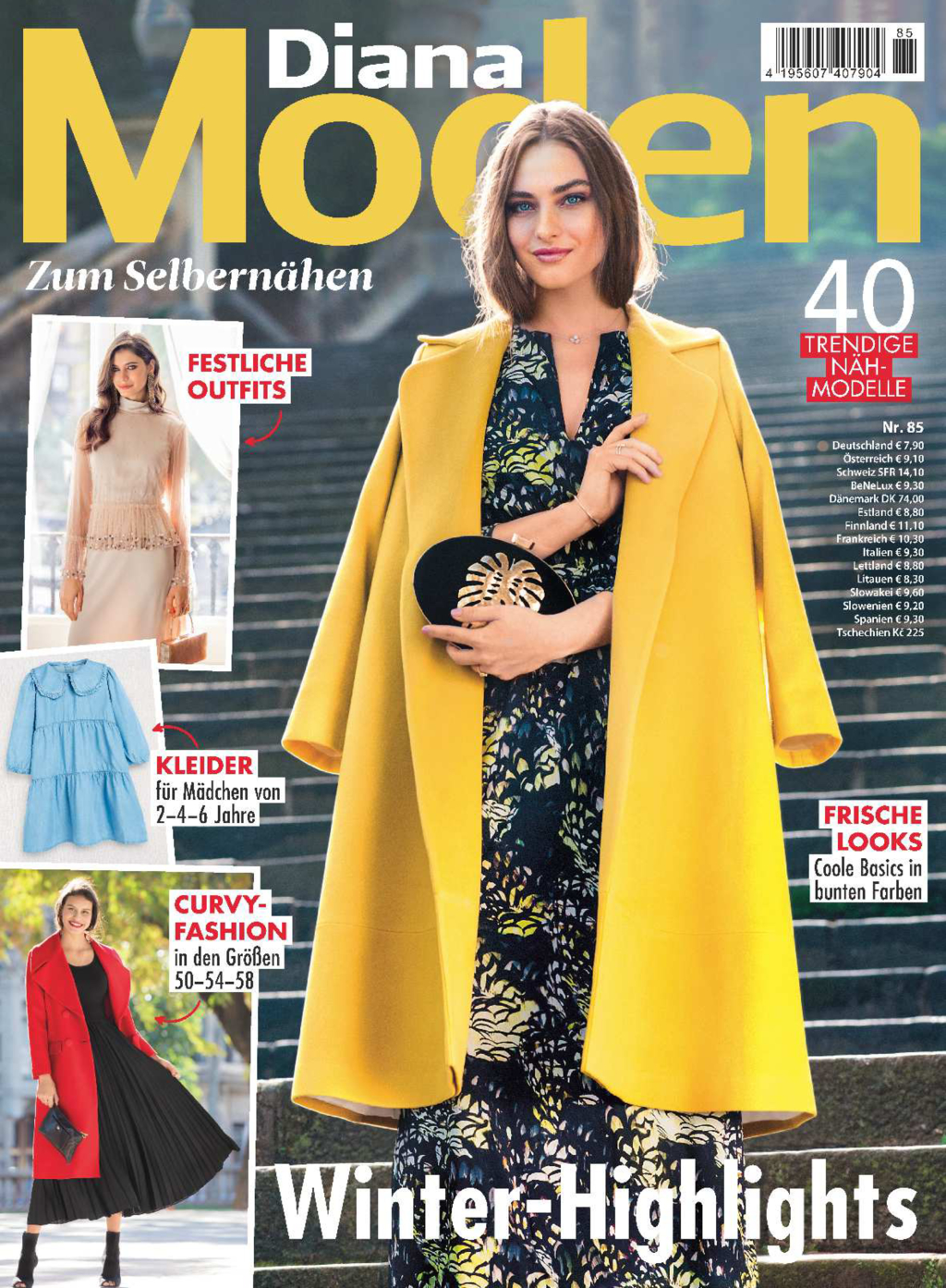 Diana Moden Nr. 85/2022 - Winter-Highlights Magazin Produktbild: Diana Moden Nr. 85/22 - Winter-Highlights