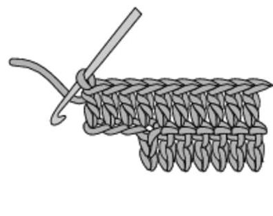Graues, dichtes Häkelmuster; handgemacht, modisches Strickprojekt, DIY-Stil.