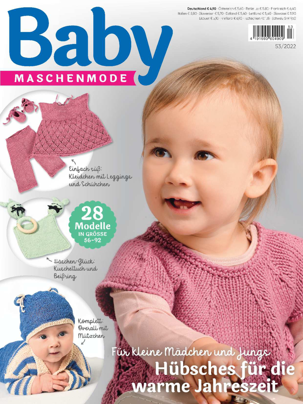 Magazin Produktbild: Baby Maschenmode E-Paper-Archiv 2022-alle Ausgaben als E-Paper-Sparpaket