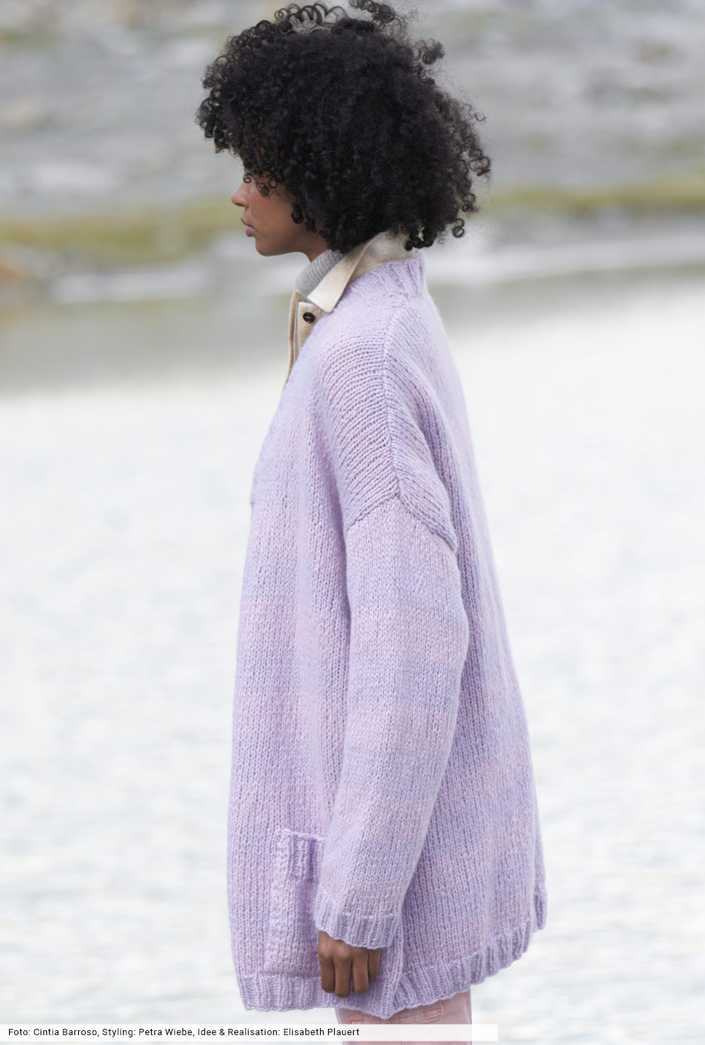 Modellansicht Bild 3: Gestreifte Jacke