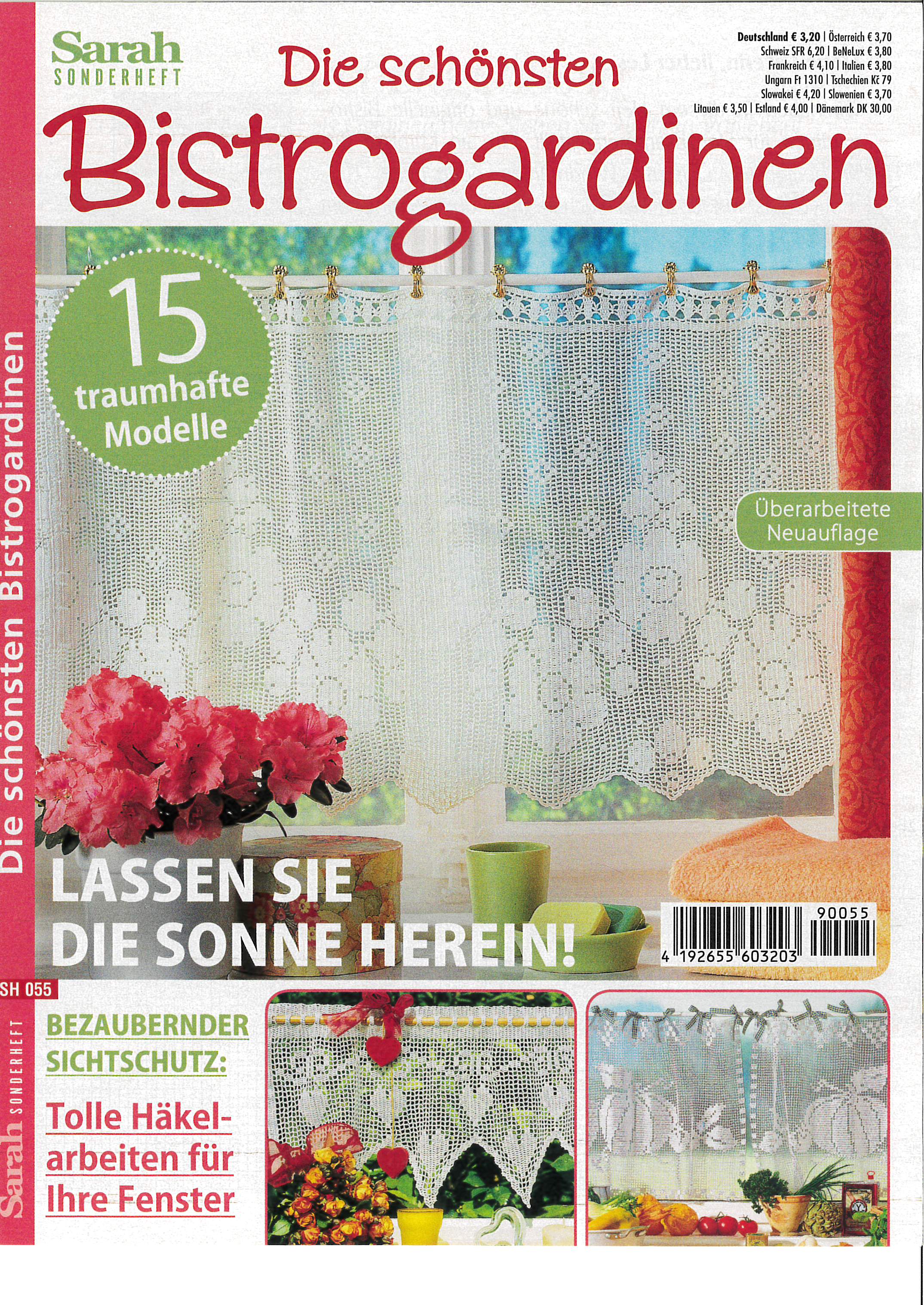 Sarah Sonderheft SH 055 - Bistro-Gardinen