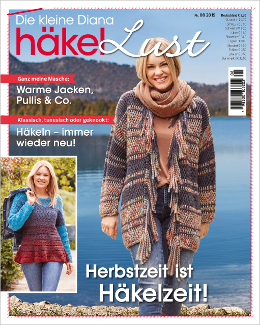 Magazin Produktbild: Die kleine Diana - Häkellust Nr. 8/2019 - Herbstzeit ist Häkelzeit