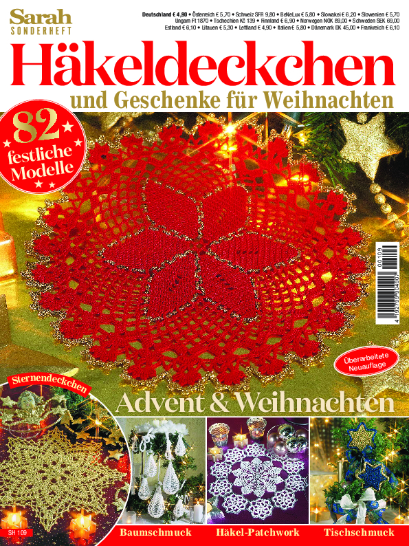 Sarah Sonderheft SH 109 - Häkeldeckchen und Geschenke
