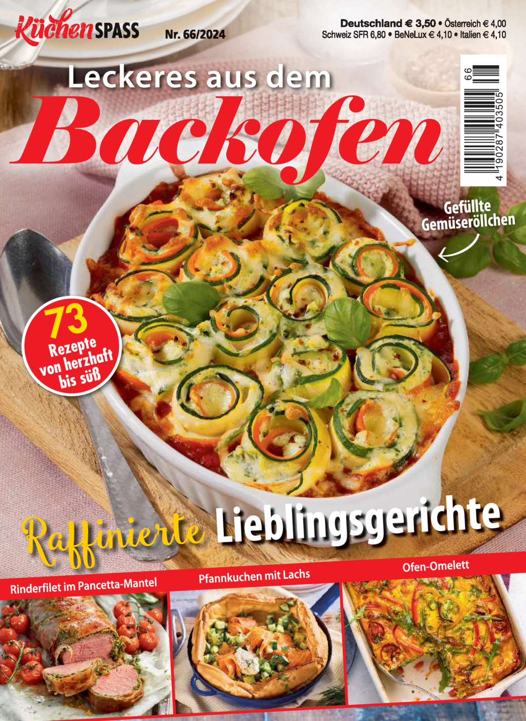 Sparpaket Produktbild: KÜCHENSPASS E-Paper Archiv 2024 - alle Ausgaben als E-Paper Sparpaket