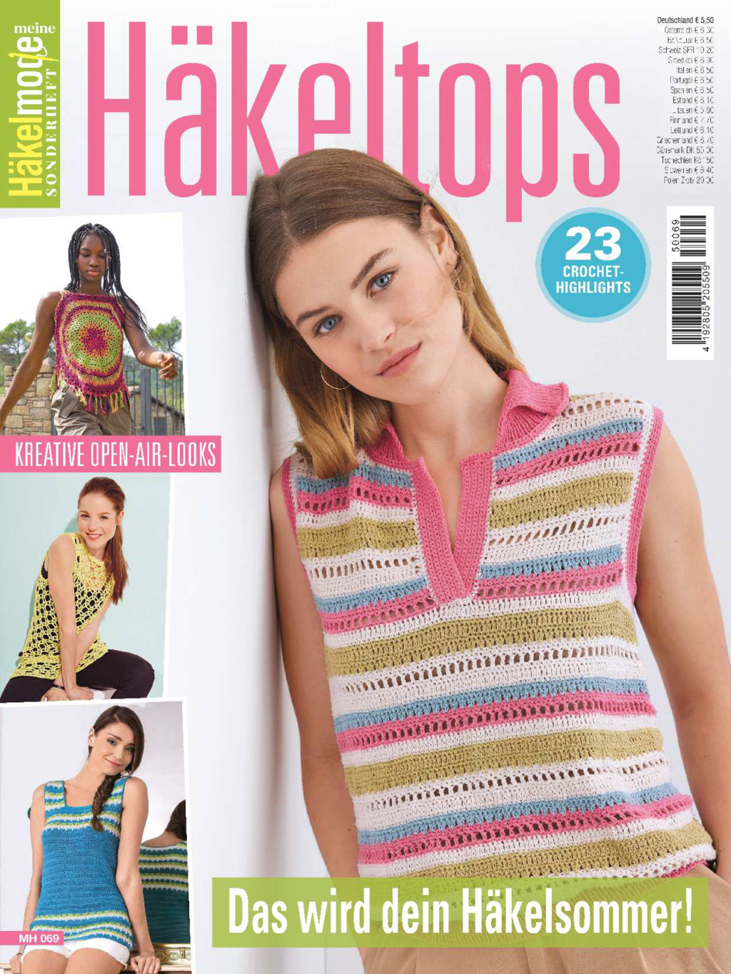 Magazin Produktbild: Meine Häkelmode Sonderheft MH 069 - Häkeltops