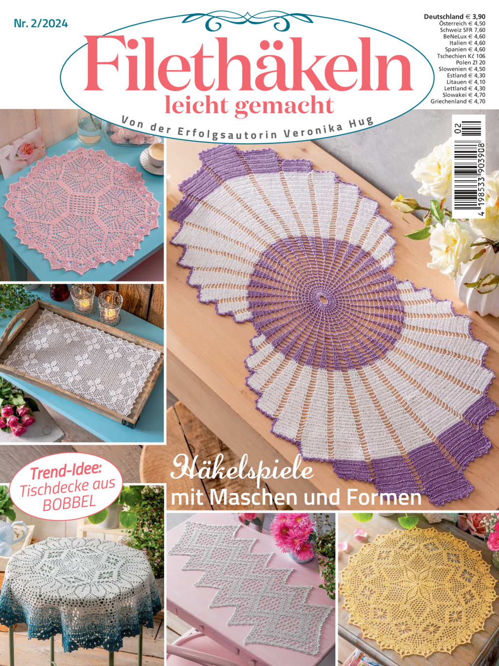 Sparpaket Produktbild: FILETHÄKELN LEICHTGEMACHT E-Paper Archiv 2024 - alle Ausgaben als E-Paper Sparpaket