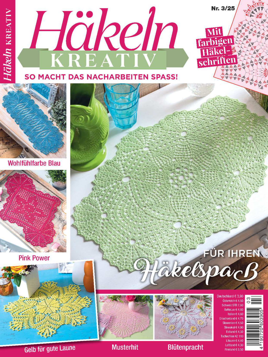 Häkeln kreativ 03/2025 - Für Ihren Häkelspaß Magazin Produktbild: Häkeln kreativ 03/2025 - Für Ihren Häkelspaß